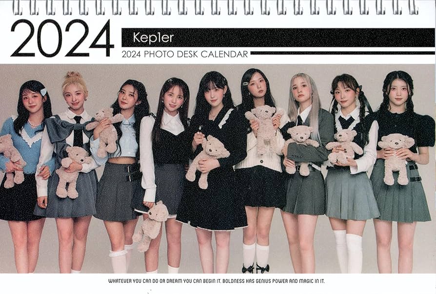 Amazon.co.jp: Kep1er ケプラー グッズ 卓上 カレンダー (写真集